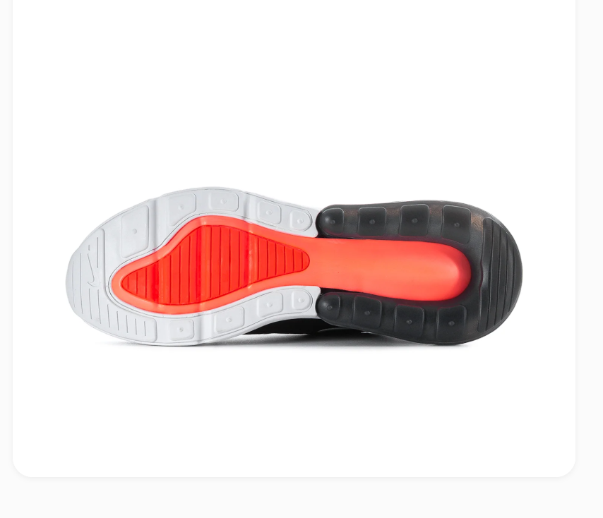 Nike Air Max 270 Black and White Sneakers