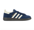 Adidas Handball Spezial Navy and Cream Sneakers with Dark Grey Sole