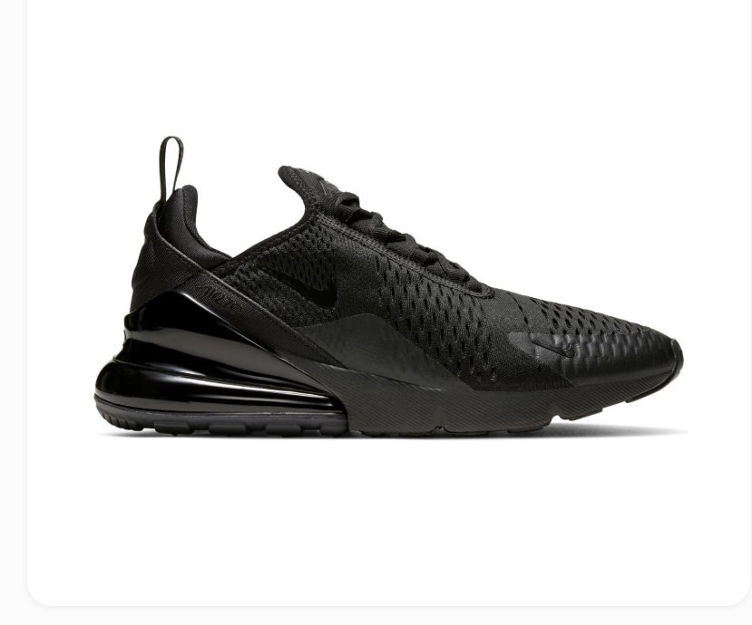 Nike Air Max 270 All-Black Sneakers