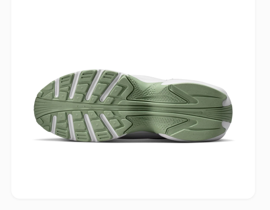 Nike Air Max White and Mint Green Sneakers