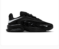 Nike Air Max Black Sneakers with White Swoosh Accents