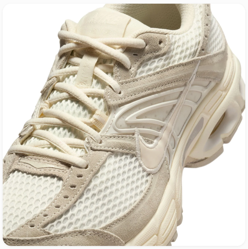 Nike Air Max Cream and Beige Mesh Sneakers