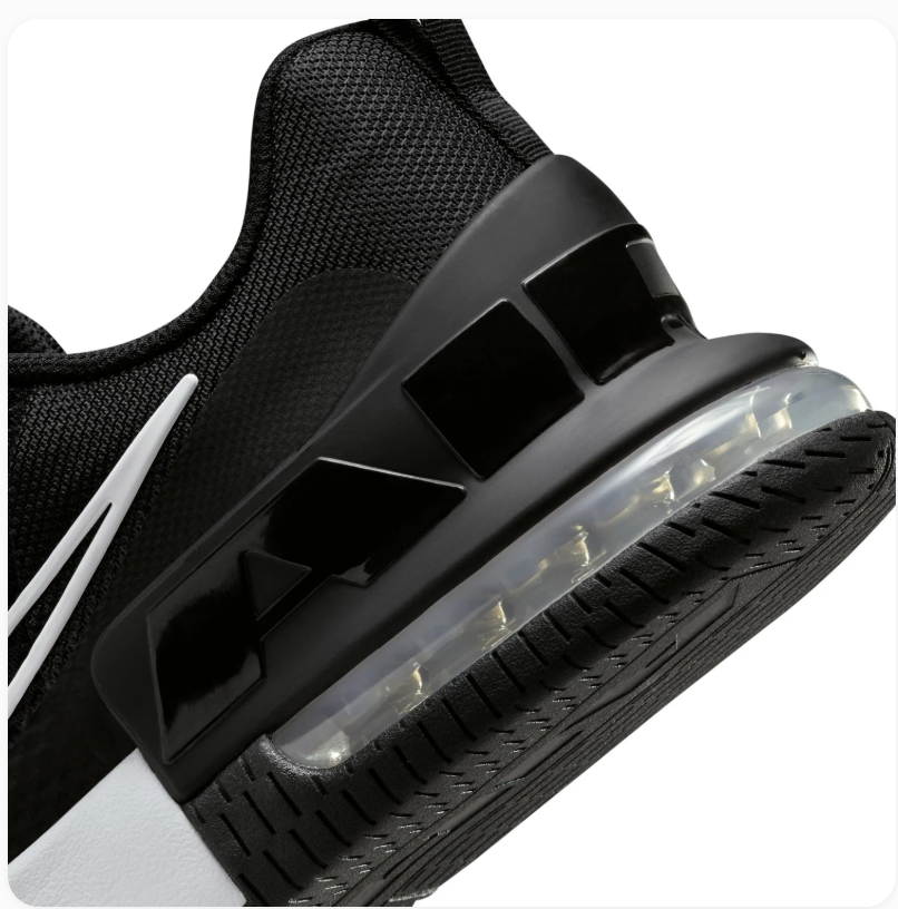 Nike Air Max Black Mesh Sneakers with White Swoosh Details