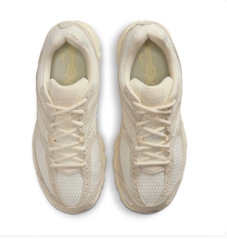 Nike Air Max Cream and Beige Mesh Sneakers