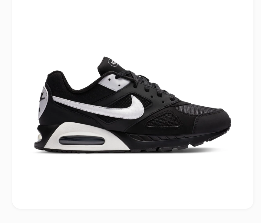 Nike Air Max Black and White Sneakers