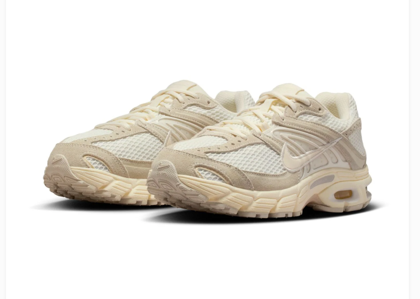 Nike Air Max Cream and Beige Mesh Sneakers
