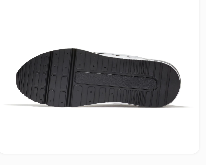 Nike Air Max White, Grey and Black Low-Top Sneakers