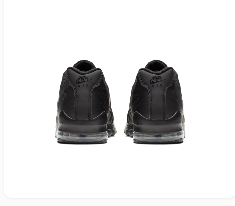 Nike Air Max All-Black Mesh Low-Top Sneakers