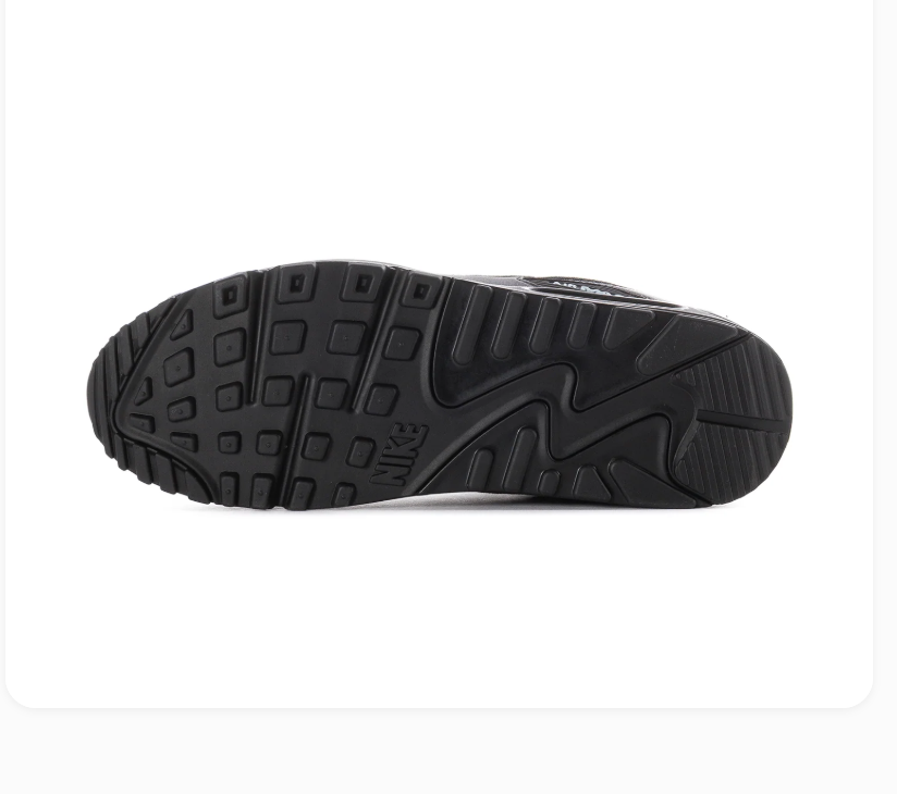 Nike Air Max 90 Slate Blue and Black Sneakers