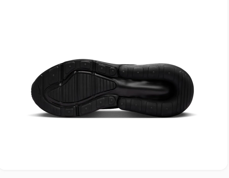 Nike Air Max 270 All-Black Mesh Sneakers