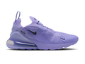 Nike Air Max 270 Lavender Sneakers with Black Swoosh