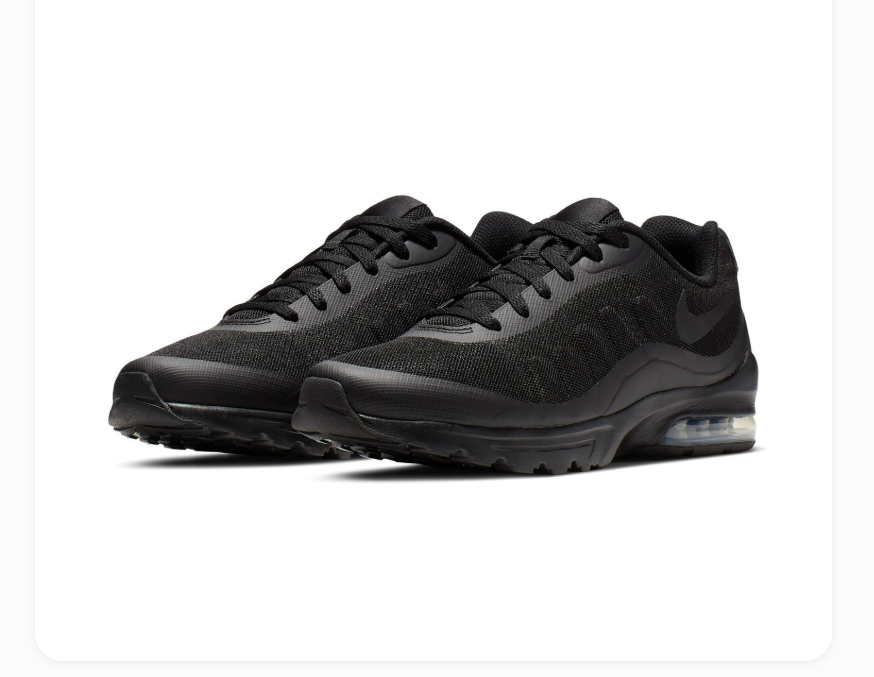 Nike Air Max All-Black Mesh Low-Top Sneakers