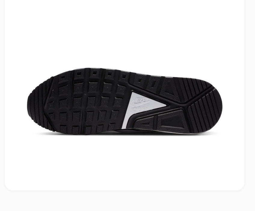 Nike Air Max Black and White Sneakers