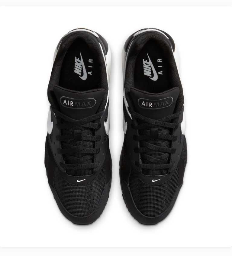 Nike Air Max Black and White Sneakers