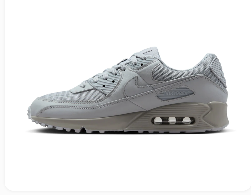 Nike Air Max 90 Light Grey Sneakers
