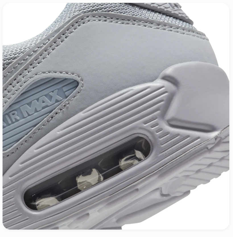 Nike Air Max 90 Light Grey Sneakers