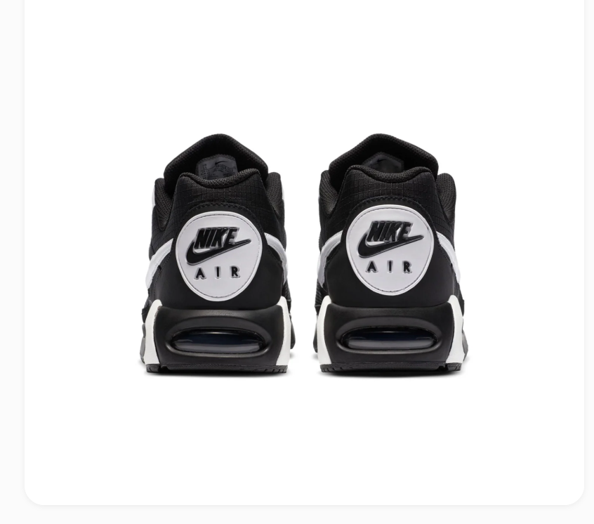 Nike Air Max Black and White Sneakers