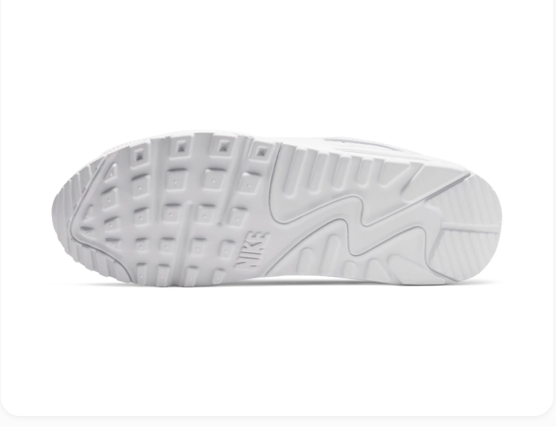 Nike Air Max 90 All-White Sneakers