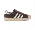 Adidas Superstar Brown and Cream Shell-Toe Sneakers