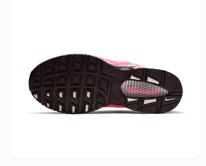 Nike Air Max Torch 4 Hot Pink Sneakers with Silver Swoosh