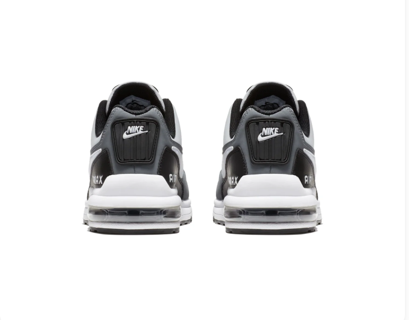 Nike Air Max White, Grey and Black Low-Top Sneakers