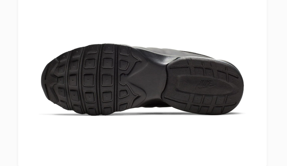 Nike Air Max All-Black Mesh Low-Top Sneakers